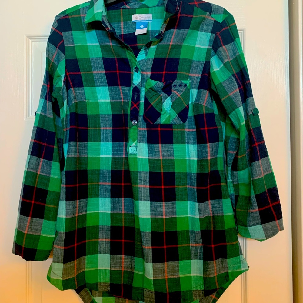 Columbia long sleeve flannel